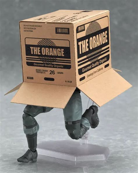 metal gear solid 2 pal box|solid snake cardboard box.